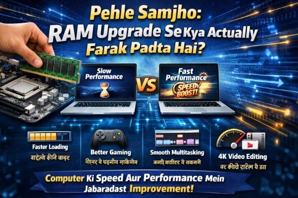 RAM Upgrade Karne Se Pehle Ye 5 Zaroori Cheezein Jaan Lo (2026 Guide) — Warna Paise Waste Honge!