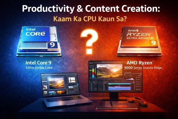 Intel vs AMD Processor: Kaun Sa CPU Hai Aapke Liye Best? Complete Comparison 2026