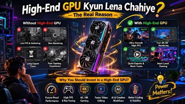Best High-End Graphics Card : Top 5 Powerful GPUs for 4K Gaming, Ray Tracing & AI Workloads